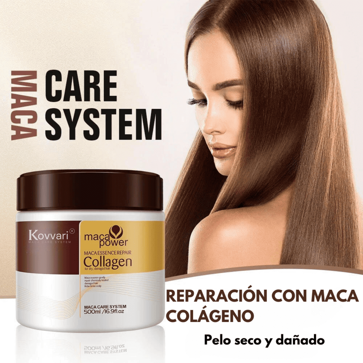 Mascarilla Capilar Reparadora + Crema de Jengibre GRATIS