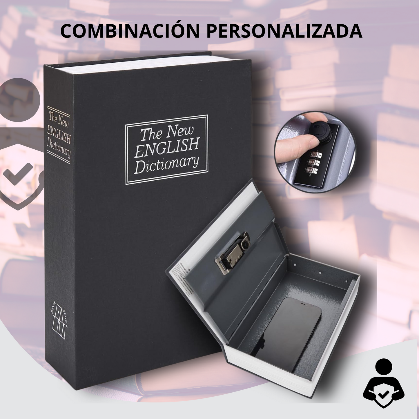 Safebook™- Libro Caja Fuerte Antirrobo