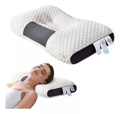 DeepSleep™ Almohada de punto ergonómica 3D