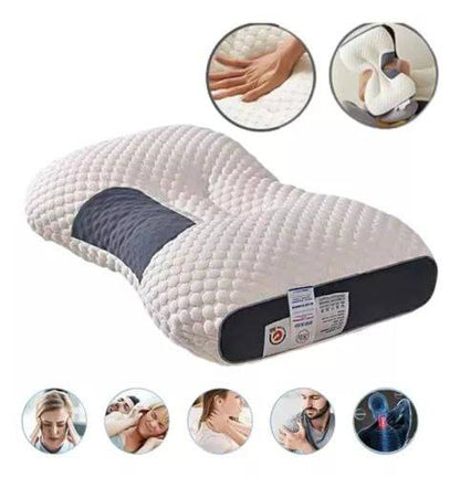 DeepSleep™ Almohada de punto ergonómica 3D