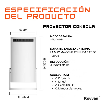 GameVision™ Proyector Gaming 4K Ultra HD