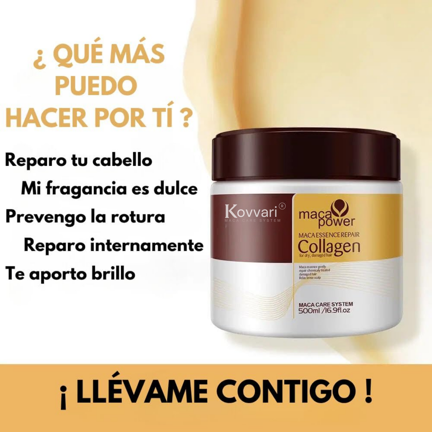 Mascarilla Capilar Reparadora + Crema de Jengibre GRATIS