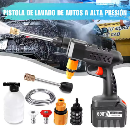 PRESSURE SLIM™ - Pistola de Agua a Presión inalámbrica + 1 batería GRATIS