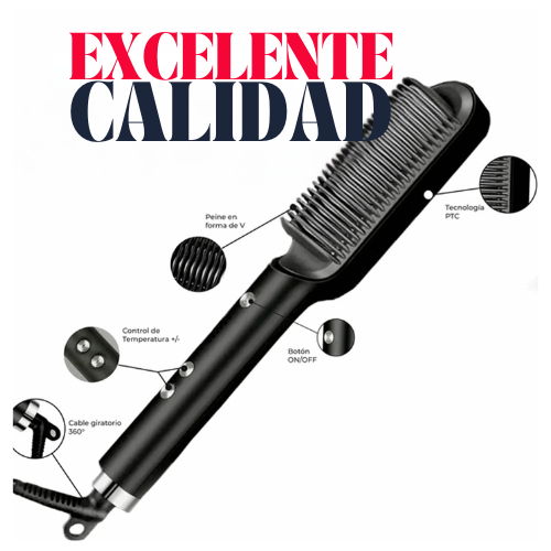 HairBrush™ Cepillo Alisador 2 en 1